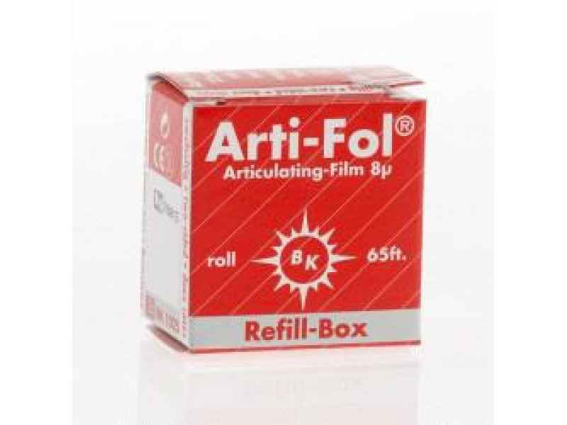 Overtrekpapier Arti-Fol 8u, dubbelzijdig, rood supplement BK1025