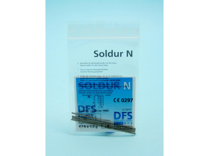 Soldur N- NiCr soldeer 4x1.5g