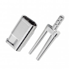 Bi-V-Pin met een metalen huls1000st/pack IDS 2023 promotie