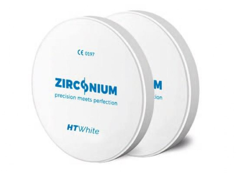 Zirkonium HT Wit 38x12mm