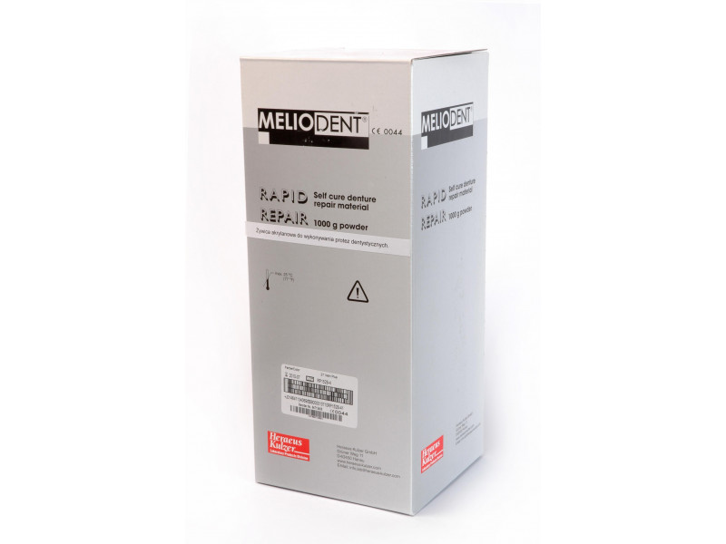 Meliodent Rapid Repair Polymer 1000g + 500 ml vloeistof
