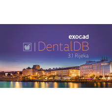 Exocad® DentalCAD Rijeka 3.1 versie CORE ontwerpsoftware