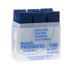 Rechthoekig calqueerpapier, blauw 100u (300st/doos) BK51
