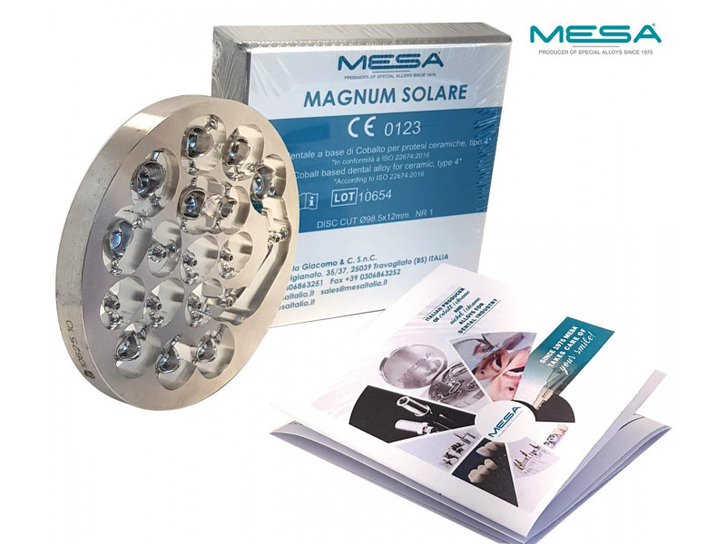 MESA - Magnum Solare Co-Cr schijf 98.5x10mm PROMOTIE