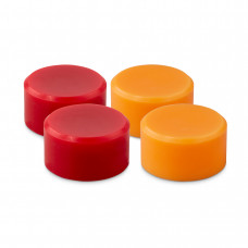 GEO Expert Functionele Waxset Navulling rood & oranje 4x4g