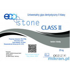 Gipsklasse II Eco Stone Universeel 25kg wit