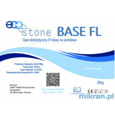 Gipsklasse IV EcoStone Base FL voor donkerblauwe sokkels, 25 kg