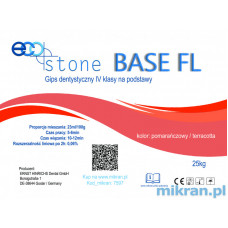 Gipsklasse IV Eco Stone Base FL voor sokkels 25 kg Oranje