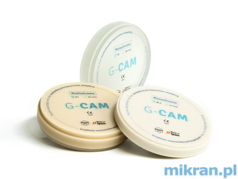 G-Cam Monochroma grafeenversterkte composietschijven 98x20 mm