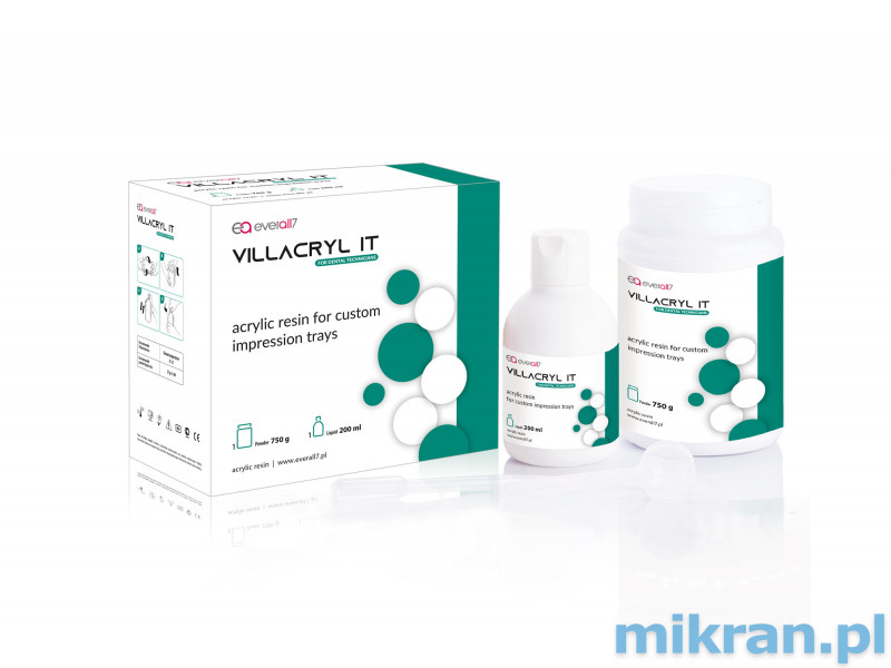 Villacryl IT voor individuele lepels 750g / 200 ml Actie
