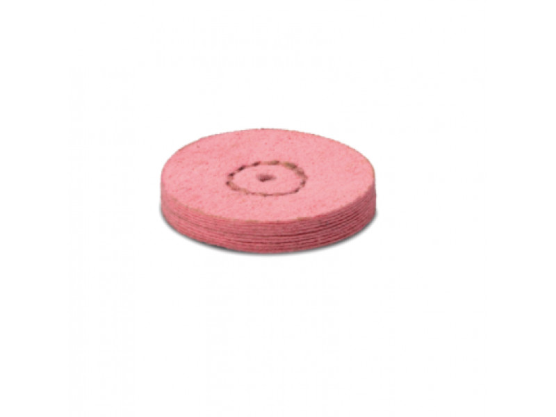 Zeemleer met puimsteen 22mm roze (2e stap) - EVE
