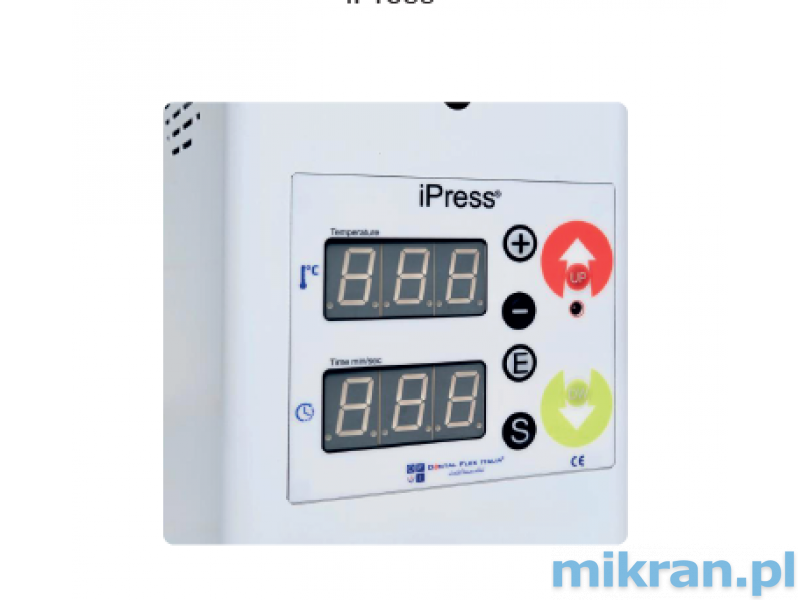 iPress spuitgietmachine voor thermoplastische materialen met startpakket (blik, isolator en materiaal voor 30 kunstgebitten)