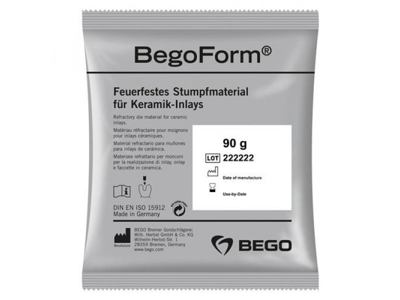 BegoForm gewicht 15x90g