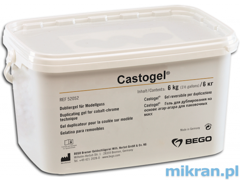Castogel-agar 6 kg
