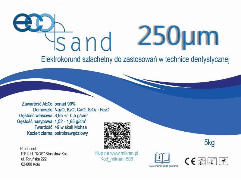 Prothetisch zand 250 m 5 kg