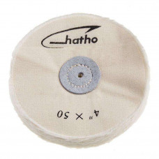 Hatho - katoenen schild 4x50 (100mm) mousseline