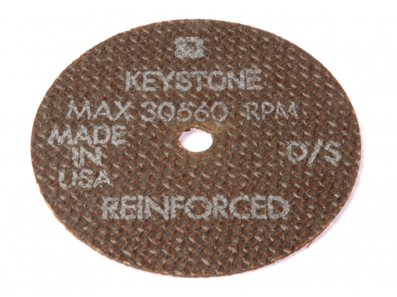 Gepantserd schild met een diameter van 64 mm Keystone