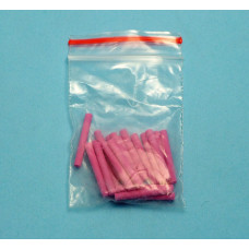 Pins voor de standaard voor keramiek roze 10 stuks