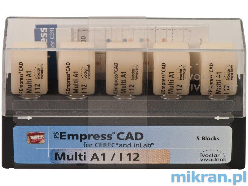 IPS Empress CAD voor Cerec/InLab Multi I12 /5st