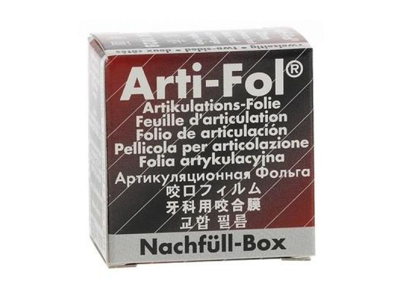 Arti-Fol 12µ zwart/rood navulling BK 1028
